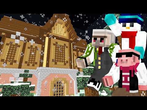 【マイクラ】雪の豪邸から脱出せよ！謎解き脱出マップ！【ドズル社一気見生放送】 thumbnail