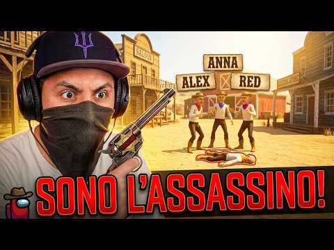 SONO L'ASSASSINO SU AMONG US CON I COWBOYS!! thumbnail