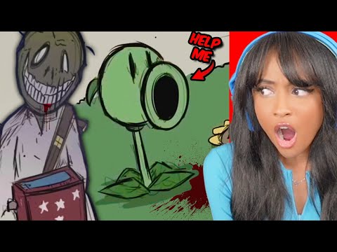 Through the Eyes of the Plant is TERRIFYING!! | Plants vs Zombies Horror AU [Reaction] thumbnail