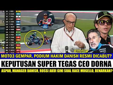 MOTO3 GEMPAR🔥CEO DORNA PUTUSKAN HUKUM HAKIM DANISH USAI TERBUKTI RUGIKAN MAX QUILES~BENARKAH? thumbnail