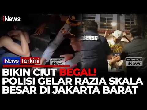 JAKARTA RAWAN BEGAL! Polisi Patroli Skala Besar, Sita Bandar Obat dan Senjata Tajam | iNews Terkini thumbnail