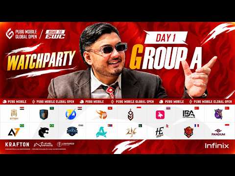 [ WATCHPARTY ] 2026 PMGO S1 Main Event | Group A | PUBG MOBILE Global Open Season 1 thumbnail