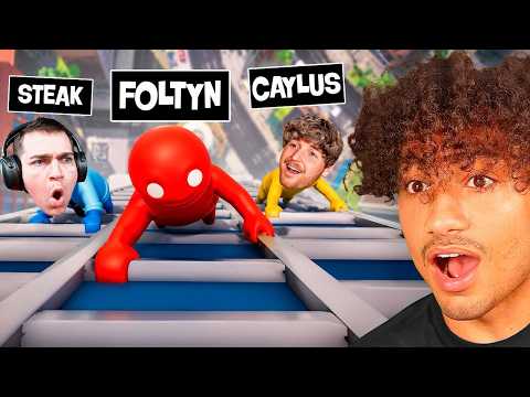 GANG BEASTS With Caylus & Steak! thumbnail