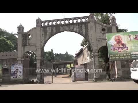 Keshavrao Bhosale Natyagruha auditorium and courtyard in Kolhapur thumbnail