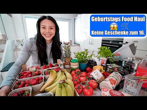 Food Haul Birthday Party! Keine Geschenke zum 16. Geburtstag ? Mama Alltag VLOG | Mamiseelen thumbnail