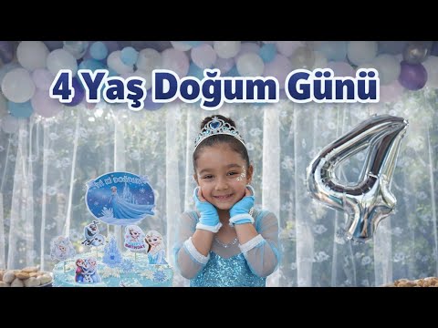 BİLGE 4 YAŞ DOĞUM GÜNÜ 🎁 🎈 thumbnail