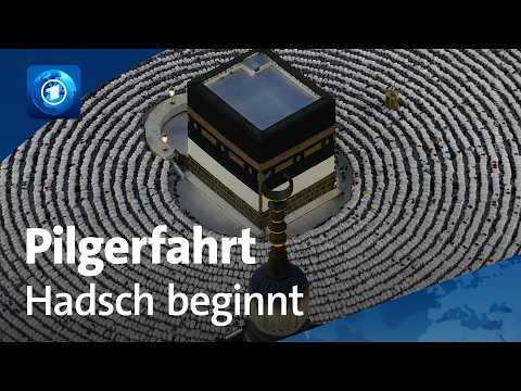Beginn des Hadsch: Millionen pilgern trotz Krieg nach Mekka thumbnail