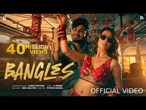 Bangles (Official #Video) Sanju Rathod Ft. Isha Malviya | G-Spark | #Marathi Pop 2026 | बांगडी thumbnail