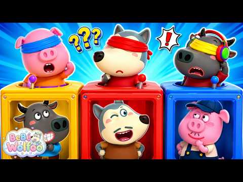 Bebé Wolfoo | ¡Adivina Dónde Está Papá! | Dibujos animados para niños thumbnail