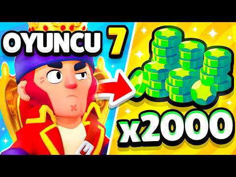 10 OYUNCU 2000 ELMAS İÇİN YARIŞIYOR! ? | Brawl Stars thumbnail