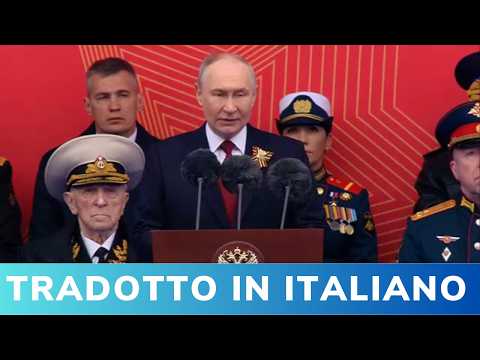 RUSSIA, Parata della Vittoria INTEGRALE | Putin: “La NATO sostiene una forza aggressiva” thumbnail