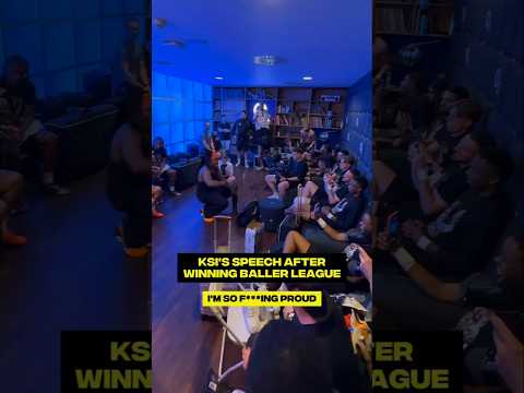KSI's Winning Speech ♥️ thumbnail