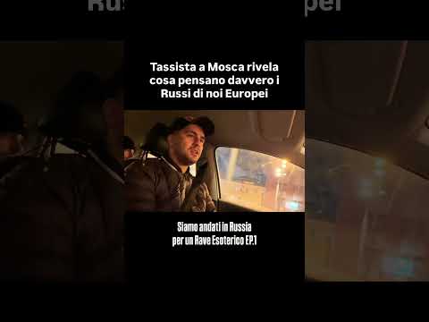 Cosa pensano davvero i Russi degli Europei? #tassista #russia #witchhouse thumbnail