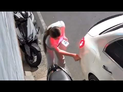 【車禍影片】這樣倒車技術真的不配開車（車號：BLT-9685）（2026.03.23 新北市樹林區三龍街14巷 thumbnail
