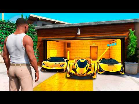 ROBANDO LAMBORGHINIS de ORO en GTA 5 thumbnail