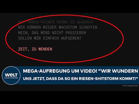 DEUTSCHLAND: Mega-Aufregung um Video! "Wir wundern uns jetzt, dass da so ein Riesen-Shitstorm kommt" thumbnail