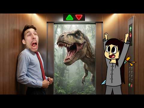OGNI VOLTA CHE APRO QUESTO ASCENSORE SUCCEDE QUALCOSA DI ASSURDO!! thumbnail