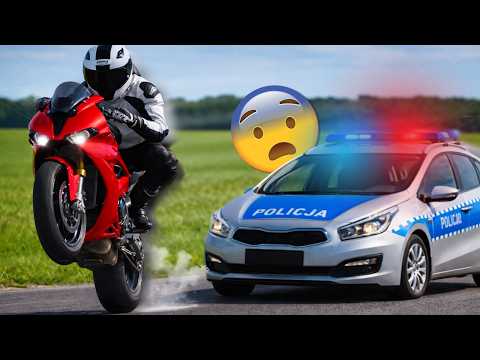 Policjanci Pobili Go za Ucieczkę - *Ucieczki Motocyklistów Przed Policją thumbnail