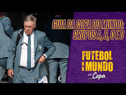 Futebol no Mundo na Copa #572: Grupos A, B, C e D: o caminho do Brasil rumo ao mata-mata thumbnail