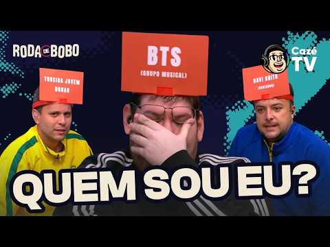 QUEM SOU EU? CAZÉ, DONAN, IGOR E LUISINHO TENTAM DE TUDO ATÉ FALAR ITALIANO! | DESAFIO RODA DE BOBO thumbnail