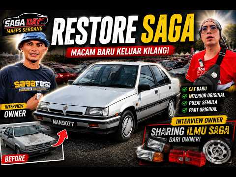 Proton Saga TUA, Tapi Hasil Macam Kereta BARU thumbnail