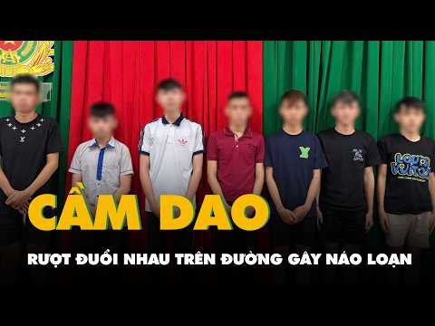 Đồng Nai: Tạm giữ 7 nghi can cầm dao, ghế rượt đuổi nhau trên đường gây náo loạn thumbnail