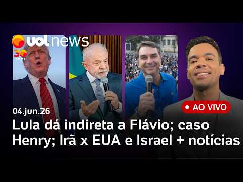 Lula dá indireta para Flávio Bolsonaro sobre Marcha para Jesus; Israel ataca Líbano; caso Henry e + thumbnail