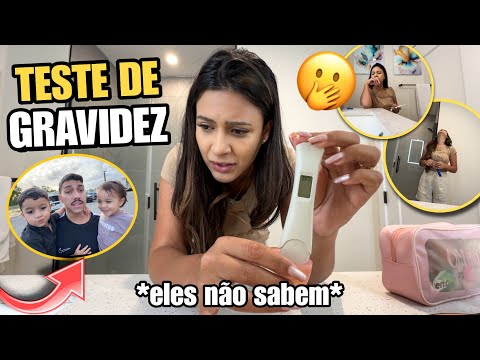 FIZ UM TESTE DE GRAVIDEZ NOS ESTADOS UNIDOS e ESSE FOI O RESULTADO! *ELES NÃO SABEM* 🇺🇸😭🙌🏻 thumbnail