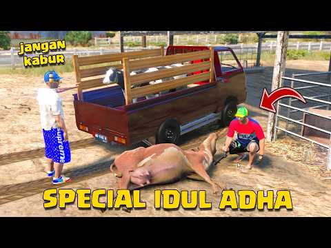 KITA KURBAN SAPI BESAR DI HARI RAYA IDUL ADHA DI GTA 5 thumbnail