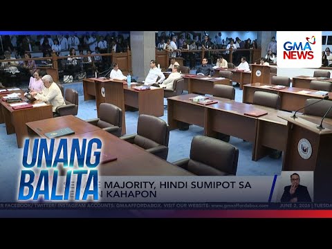 Senate majority, hindi sumipot sa sesyon kahapon | Unang Hirit thumbnail