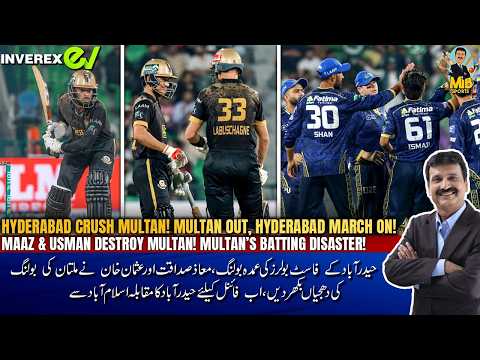 HYDERABAD CRUSH MULTAN!MULTAN OUT, HYDERABAD MARCH ON! MAAZ & USMAN DESTROY MULTAN! thumbnail