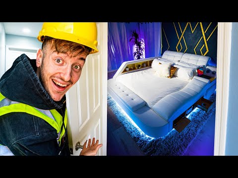 my parents told me to clean their room.. so i Built Their DREAM BEDROOM! thumbnail
