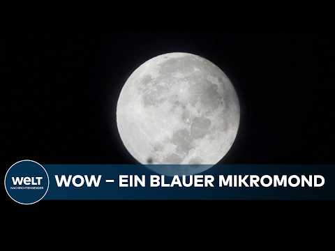 BLAUER MIKROMOND: Warum dieses seltene Schauspiel den Himmel verzauberte thumbnail