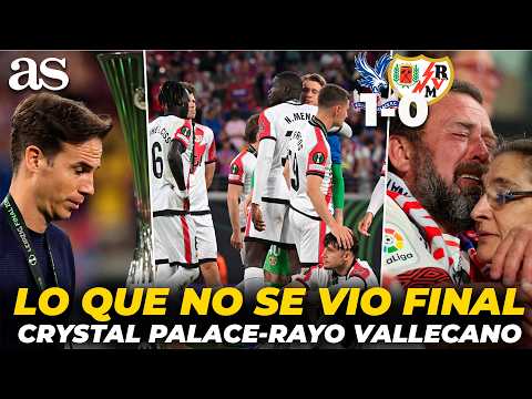 Todo lo que NO SE VIO tras el FINAL del CRYSTAL PALACE 1 - RAYO VALLECANO 0: Lloros, aplausos... thumbnail