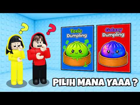 Yuta, Mio Dan Baby Celine Harus Memilih Squishy Dumplings Yang Paling Bagus || ROBLOX thumbnail