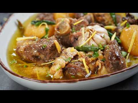 ভাইরাল পেশোয়ারি বিফ -পাকিস্তানের জনপ্রিয় তেল মসলা ছাড়া নামকিন গোশত   রেসিপি Peshawari Namkeen beef thumbnail