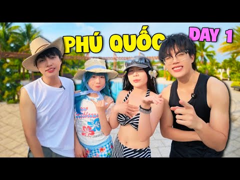 SKSP DU LỊCH PHÚ QUỐC DAY 1: TẮM BIỂN THÔI ! Phong Cận Vlog thumbnail