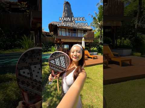 Main padel di hotel termahal 🎾🥳 #padel #mainan #liburanseru #nihi thumbnail