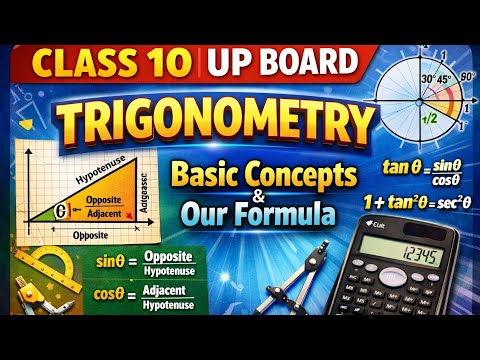 Class 10 chapter trigonometry basic concepts our formula  thumbnail