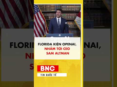 Florida kiện OpenAI, nhắm tới CEO Sam Altman thumbnail