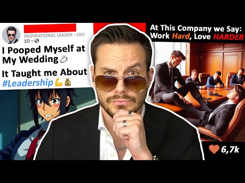 The "LinkedIn Grindset" is Unhinged thumbnail