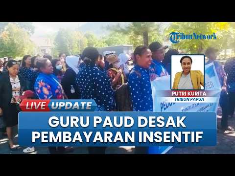 Guru PAUD di Kabupaten Jayapura, Provinsi Papua Menuntut Pembayaran Insentif dan TKD thumbnail