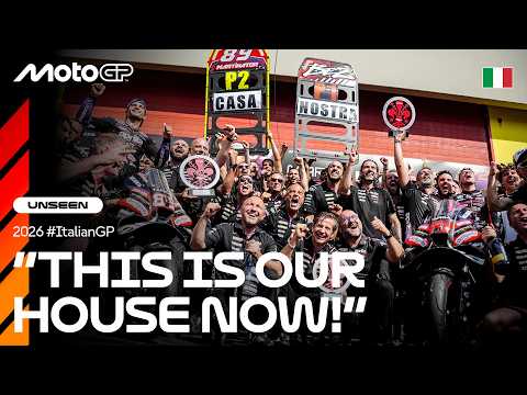 UNSEEN: Aprilia turns Mugello into one big house party 🥳 | 2026 Italian GP thumbnail