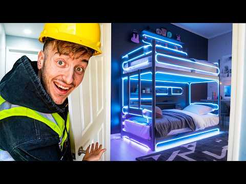 my subscriber asked me to clean his room.. So I Made HIS DREAM BEDROOM! thumbnail