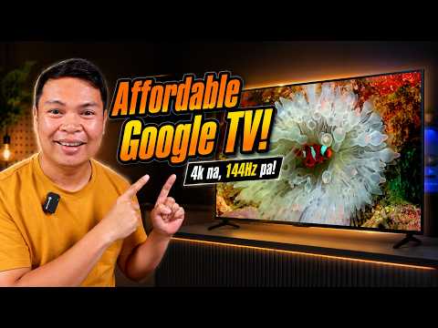 SOBRANG SULIT! Affordable Google TV na 4K + 144Hz?! thumbnail