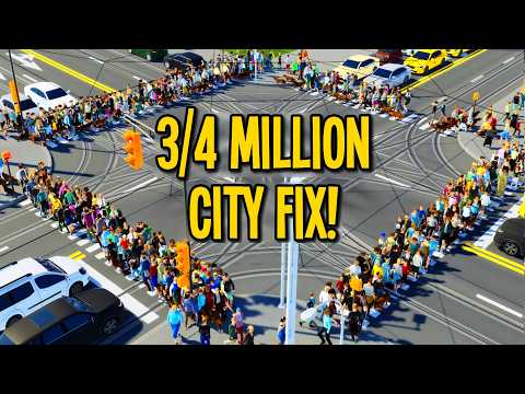 This Three Quarters of a Million City Needs Fixing FAST! (Cities Skylines 2) thumbnail