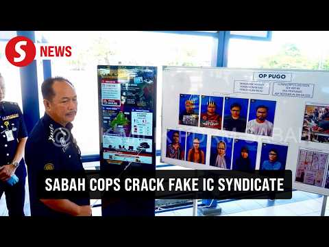 Nine nabbed after MyKad scam leads Sabah cops to forged IC ring thumbnail