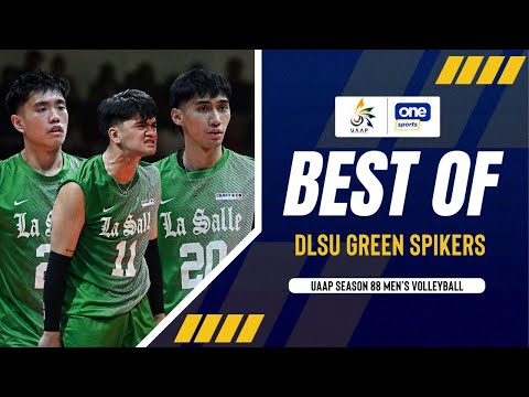 DLSU Green Spikers’ MOST ELECTRIC MOMENTS ? | UAAP SEASON 88 MEN’S VOLLEYBALL TOURNAMENT thumbnail