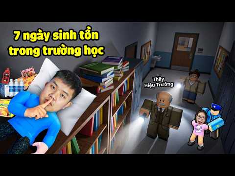 7 ngày trốn thầy cô giáo bị ám sinh tồn ở trường ! Liệu bqThanh và Ốc có trốn thoát? thumbnail