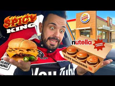 HO PROVATO lo SPICY KING di Burger King… BRUCIA DAVVERO?! 🌶🔥 thumbnail